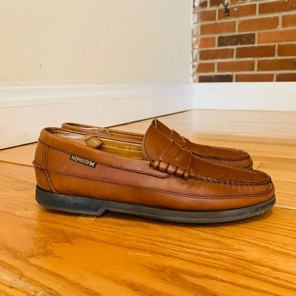 Mephisto Cap Vert Loafer Hazelnut Brown Smooth Leather Men’s Shoe Spinnaker
